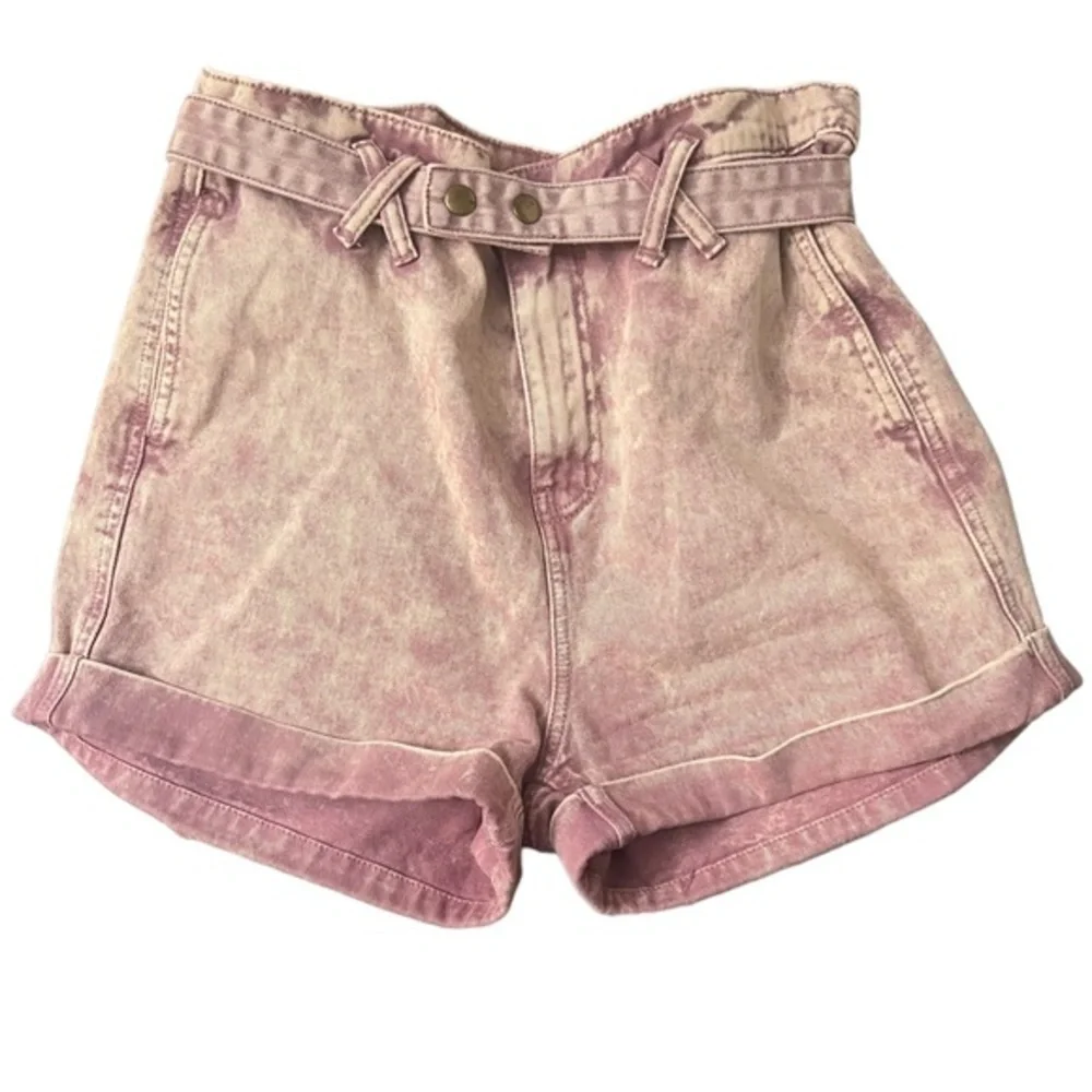 Urban Outfitters BDG Paperbag Cora Belted High-Waisted Short